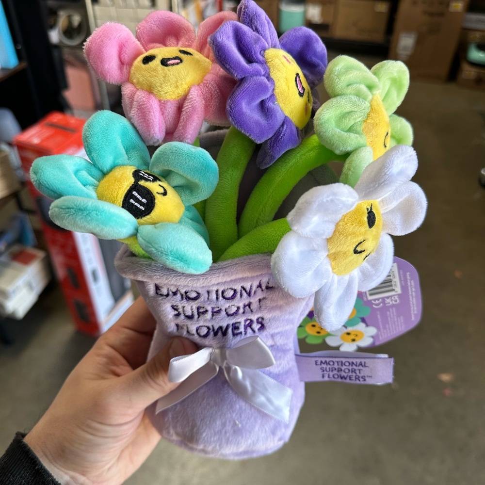 Emotional Support Flowers Plush Bouquet - Picture 10 of 10